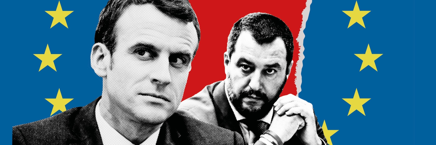 FT: Μακρόν εναντίον Σαλβίνι