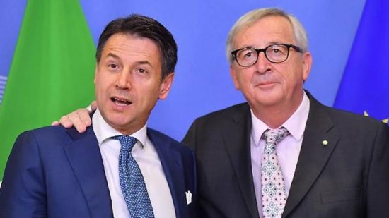 Την Τετάρτη, στις Βρυξέλλες, συνάντηση Κόντε – Γιούνκερ