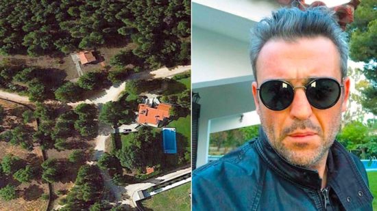 Πετσίτης: Από την Καισαριανή στη σούπερ βίλα με πισίνα της Βαρυμπόμπης