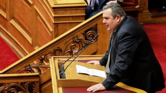 Ολομέτωπη επίθεση Καμμένου στον Τσίπρα: «Μου πήρε τους βουλευτές, με πρόδωσε»