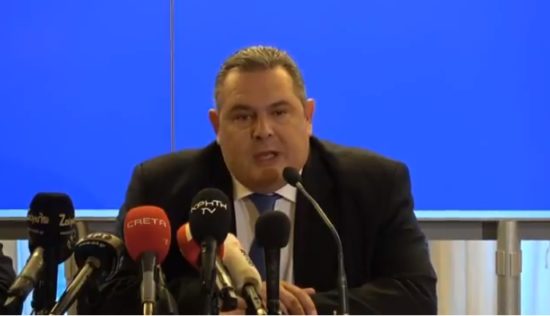 Καμμένος: Λέμε «όχι» στην ψήφο εμπιστοσύνης στην κυβέρνηση