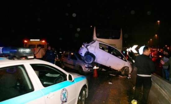 Θεσσαλονίκη: Ομαλοποιείται η κίνηση στον περιφερειακό μετά την καραμπόλα 10 οχημάτων