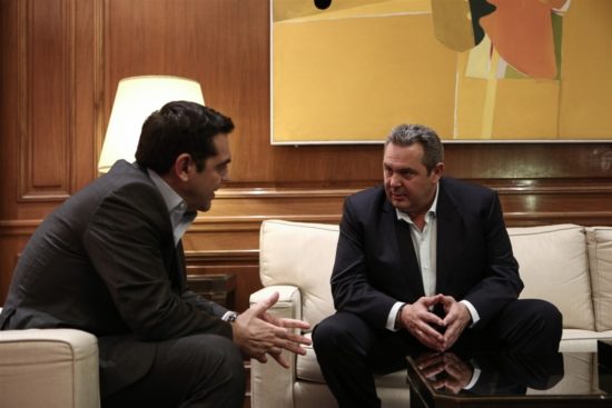 Την Παρασκευή η συνάντησηΤσίπρα – Καμμένου