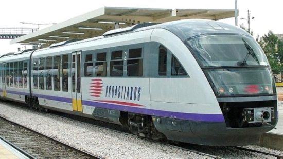 Ακινητοποιήθηκε συρμός του Προαστιακού