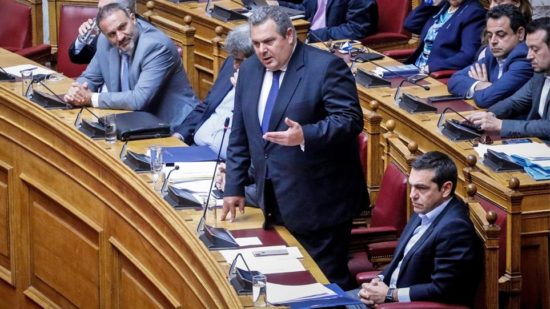 Καμμένος: Επιστρέφει από το Ομάν για να συναντηθεί με τον Τσίπρα