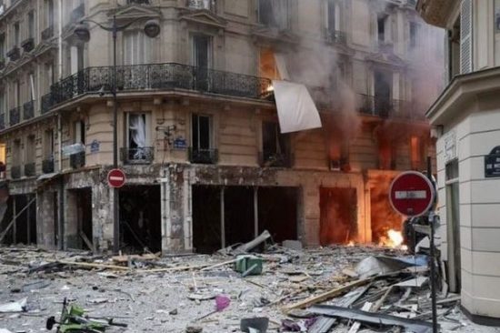 Ισχυρή έκρηξη στο Παρίσι – Τέσσερις νεκροί, τουλάχιστον 36 τραυματίες
