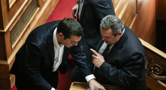 Κλονίζεται η ελληνική κυβέρνηση λόγω της Συμφωνίας των Πρεσπών