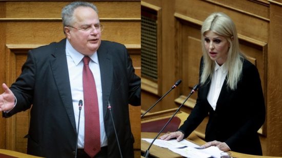 «Επεισόδιο» Κοτζιά-Ράπτη στη Βουλή – Γιατί εκνευρίστηκε ο πρώην ΥΠΕΞ