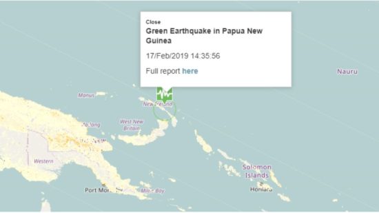 Σεισμός 6,4 Ρίχτερ στην Παπούα Νέα Γουινέα – Φόβοι για τσουνάμι