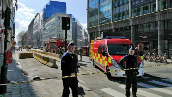 Απειλή για βόμβα κοντά στο κτήριο της Κομισιόν στις Βρυξέλλες