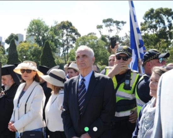 Έντονες αποδοκιμασίες κατά Βαρεμένου στην παρέλαση της Μελβούρνης