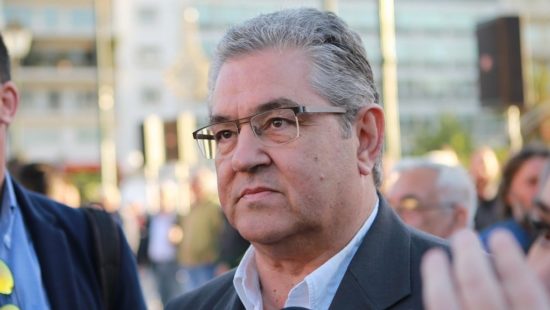 Επίσκεψη Κουτσούμπα στο Κέντρο Ειδικής Αγωγής Θεσσαλονίκης