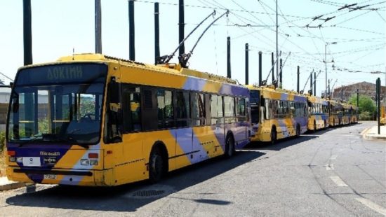 Χωρίς τρόλεϊ από τις 10.30 έως τις 17.00