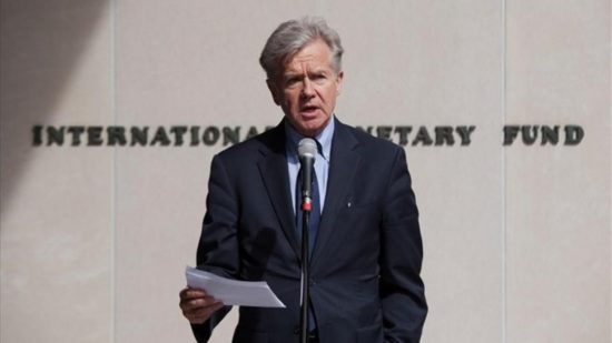 Τζέρι Ράις: «Σταθερός υποστηρικτής της ελάφρυνσης του ελληνικού χρέους το ΔΝΤ»