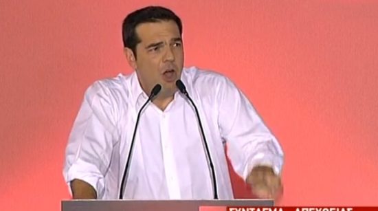 Δηλώσεις Τσίπρα έξω από το Μαξίμου στις 12.30