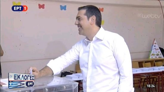 Ψήφισε ο Αλέξης Τσίπρας: Σήμερα οι Έλληνες αποφασίζουν για τη ζωή τους