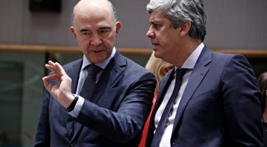 Μοσκοβισί: «Αλλαγή στόχων στα πλεονάσματα μόνο με απόφαση του Eurogroup»