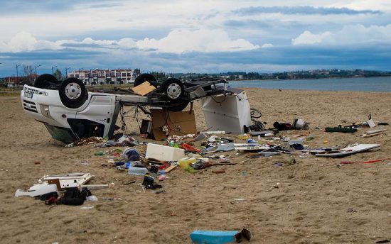 Εγκρίθηκε η έκτακτη επιχορήγηση στους πληγέντες δήμους της Χαλκιδικής