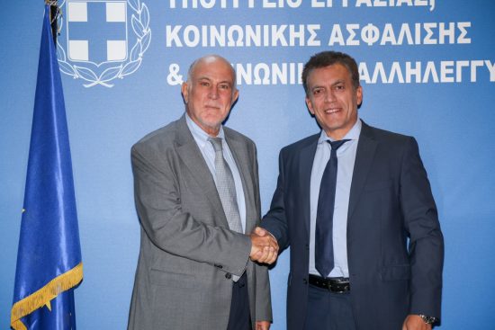 Στενή συνεργασία της ΟΚΕ με το υπουργείο Εργασίας