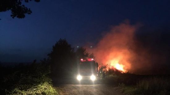 Δυο εστίες φωτιάς στον Μαραθώνα