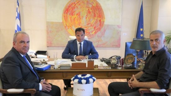 Όλα τα ζητήματα του Πειραιά στη συνάντηση Γεωργιάδη- Μώραλη