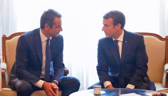 Επενδύσεις και ανάπτυξη στην ατζέντα της συνάντησης Μητσοτάκη -Μακρόν