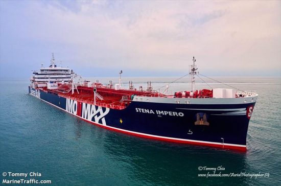 Ενδείξεις αποκλιμάκωσης: Ίσως το Ιράν απελευθερώσει το πλοίο Stena Impero