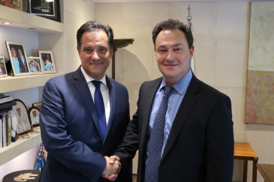 Νέα συνάντηση Γεωργιάδη με τον CEO της Lamda