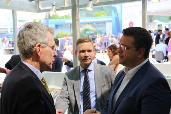 ΔΕΘ: Το περίπτερο της Περιφέρειας Κεντρικής Μακεδονίας επισκέφτηκε o Πάιατ