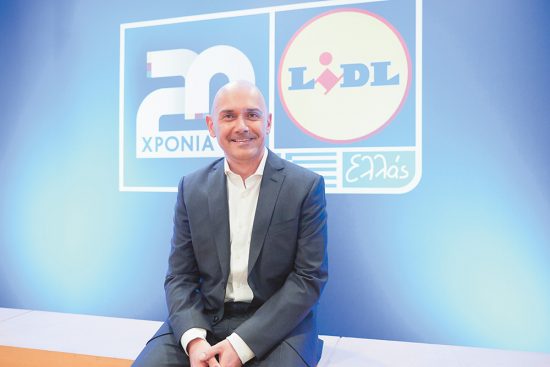 Ανδρεανίδης (Lidl Ελλάς): Επενδύσεις 350 εκατ. ευρώ την επόμενη τριετία