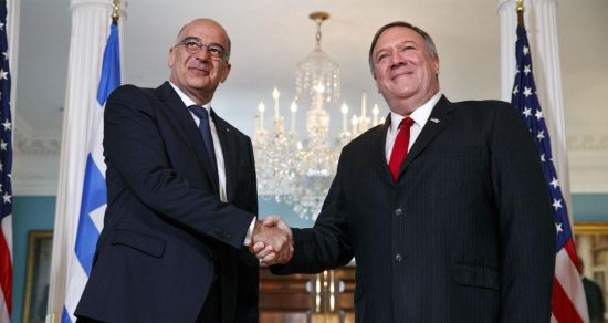 Η τρίτη συνάντηση Δένδια – Πομπέο