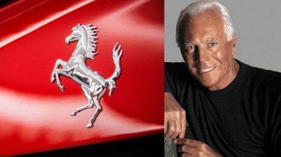 «Γάμος» Ferrari-Armani για πολυτελή – και πιο ακριβά – προϊόντα