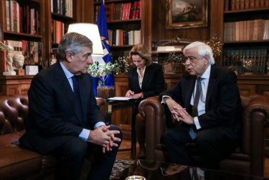 Παυλόπουλος προς Ταγιάνι: Παντελώς ανυπόστατο το μνημόνιο Τουρκίας – Λιβύης