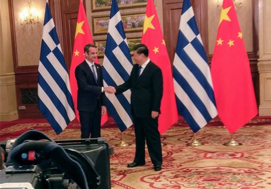Συνάντηση Μητσοτάκη με τον πρόεδρο της Κίνας Σι Τζινπίνγκ