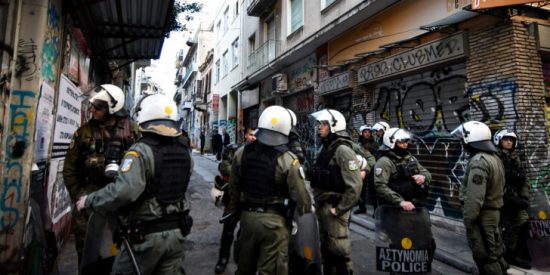 Σε εξέλιξη επιχειρήσεις της ΕΛ.ΑΣ στα Εξάρχεια