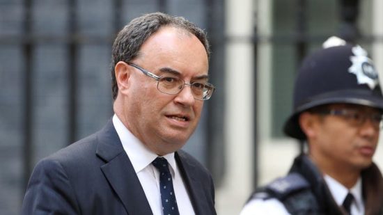 Νέος διοικητής της Τράπεζας της Αγγλίας ο Άντριου Μπέιλι