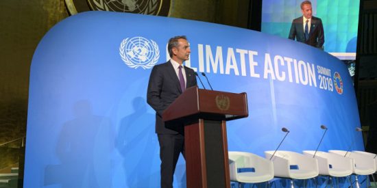 Παρέμβαση Μητσοτάκη για την κλιματική αλλαγή