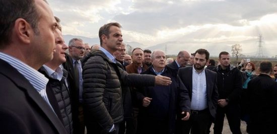 Μητσοτάκης: Οι προτεραιότητες της κυβέρνησης στα έργα της Θεσσαλίας