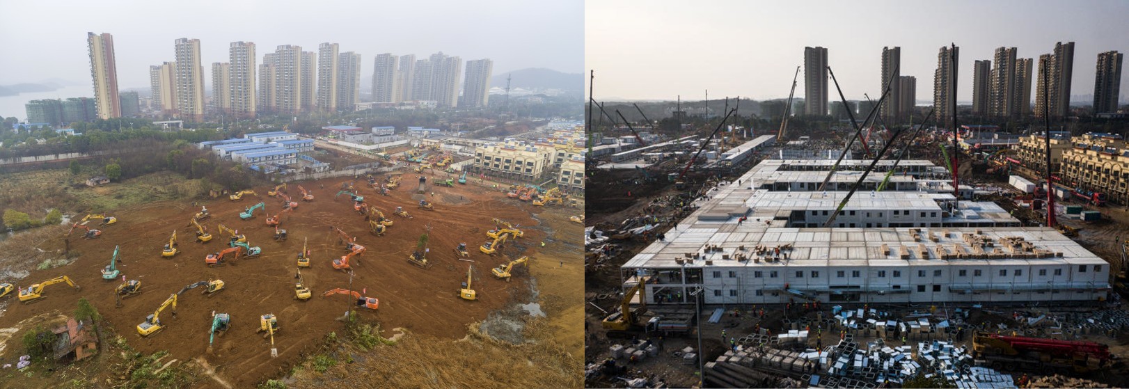 Απίστευτο: Δείτε το νοσοκομείο που έφτιαξαν οι Κινέζοι σε δέκα μέρες (φωτό)