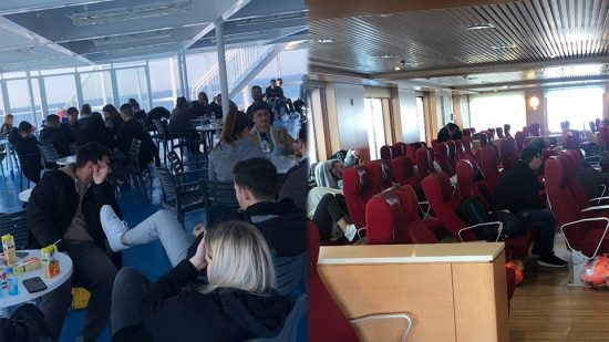 Κορωνοϊός: Απέπλευσε το Blue Star Μύκονος- Θα εκτελέσει το δρομολόγιο χωρίς να πάρει άλλους επιβάτες