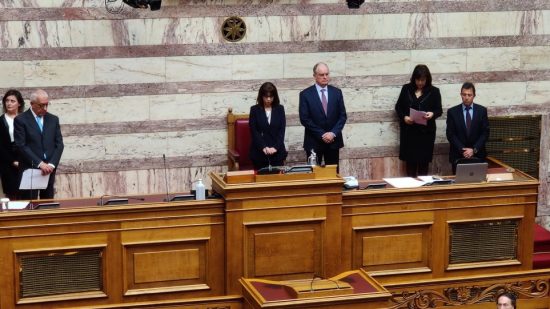 Ορκίστηκε νέα Πρόεδρος της Δημοκρατίας η Κατερίνα Σακελλαροπούλου