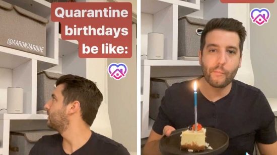 Γενέθλια μόνος με την ηλεκτρονική βοηθό της Amazon να τραγουδάει το happy birthday