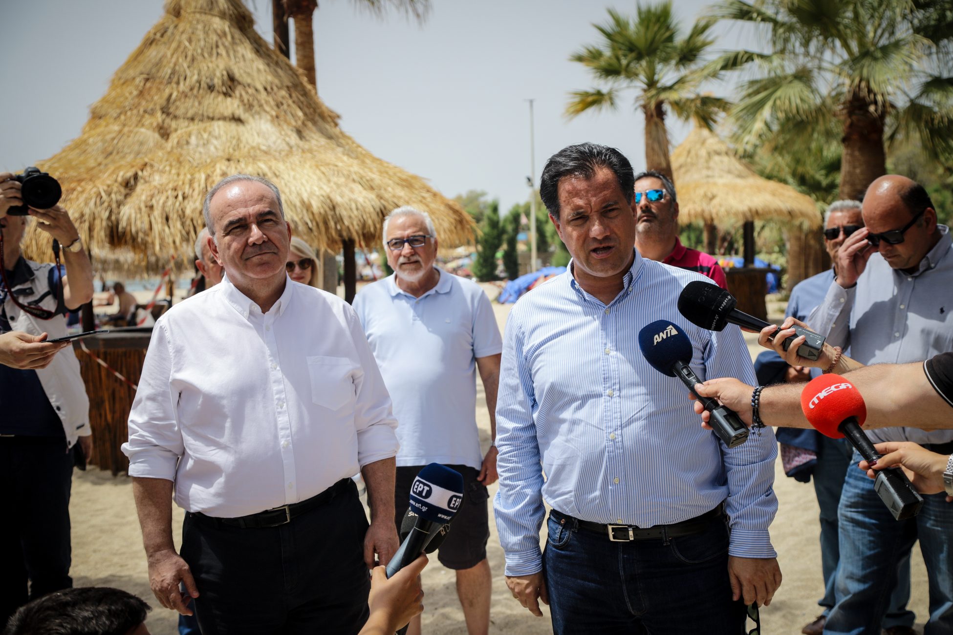 Γεωργιάδης – Παπαθανάσης: Όλα καλώς από το παραλιακό μέτωπο