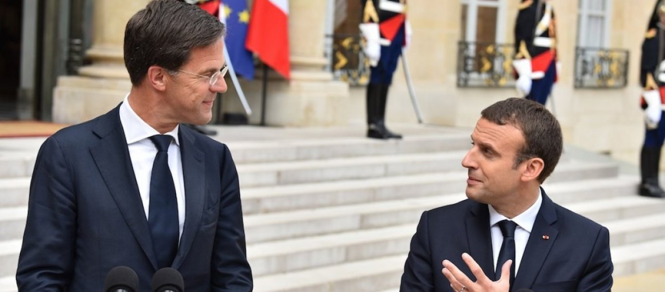 Βέβαιος ο Μακρόν για συμφωνία στο Ταμείο Ανάκαμψης μετά το δείπνο του με τον Ρούτε
