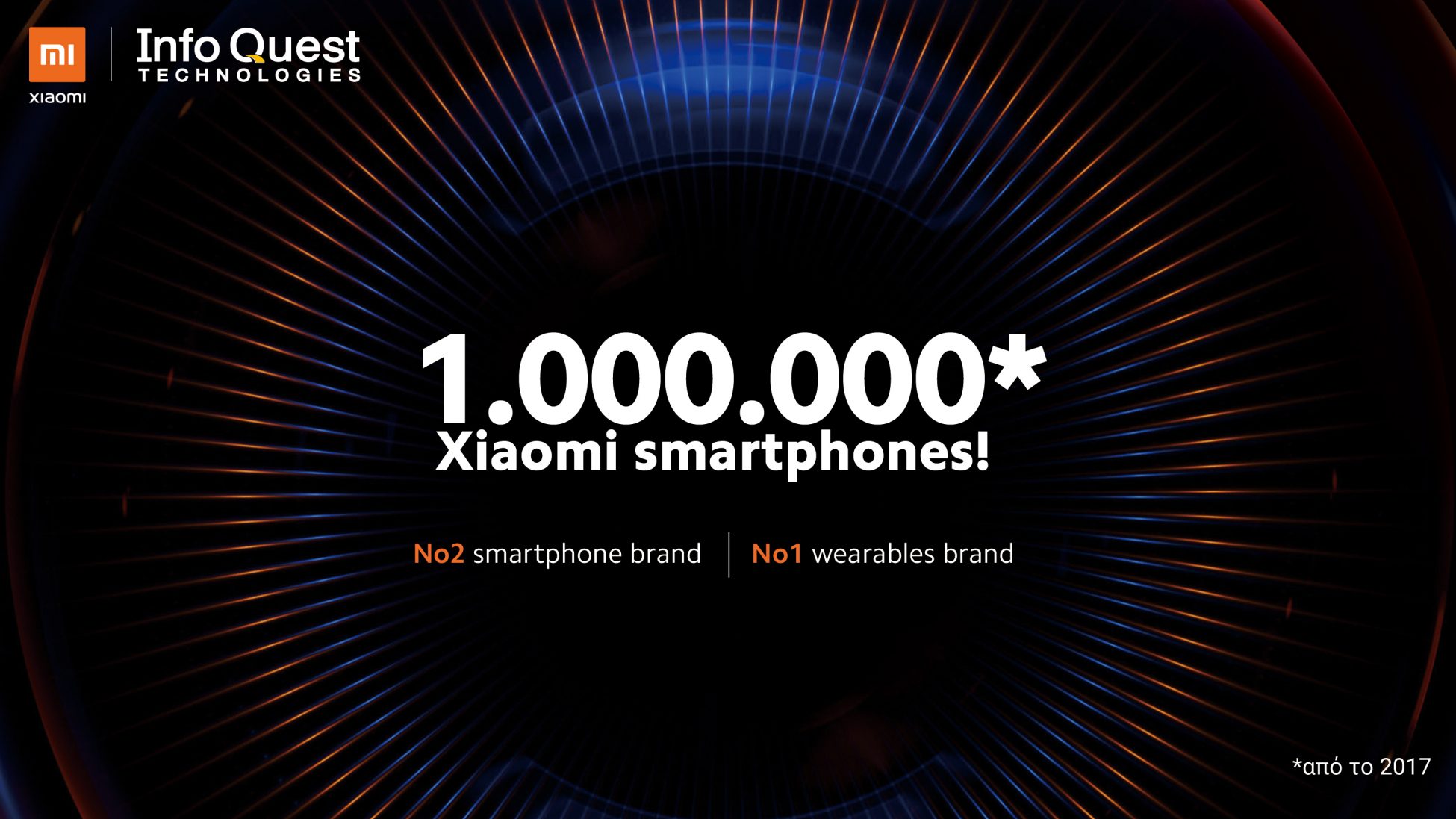 Info Quest Technolοgies: 1.000.000 Xiaomi Smartphones στην Ελλάδα