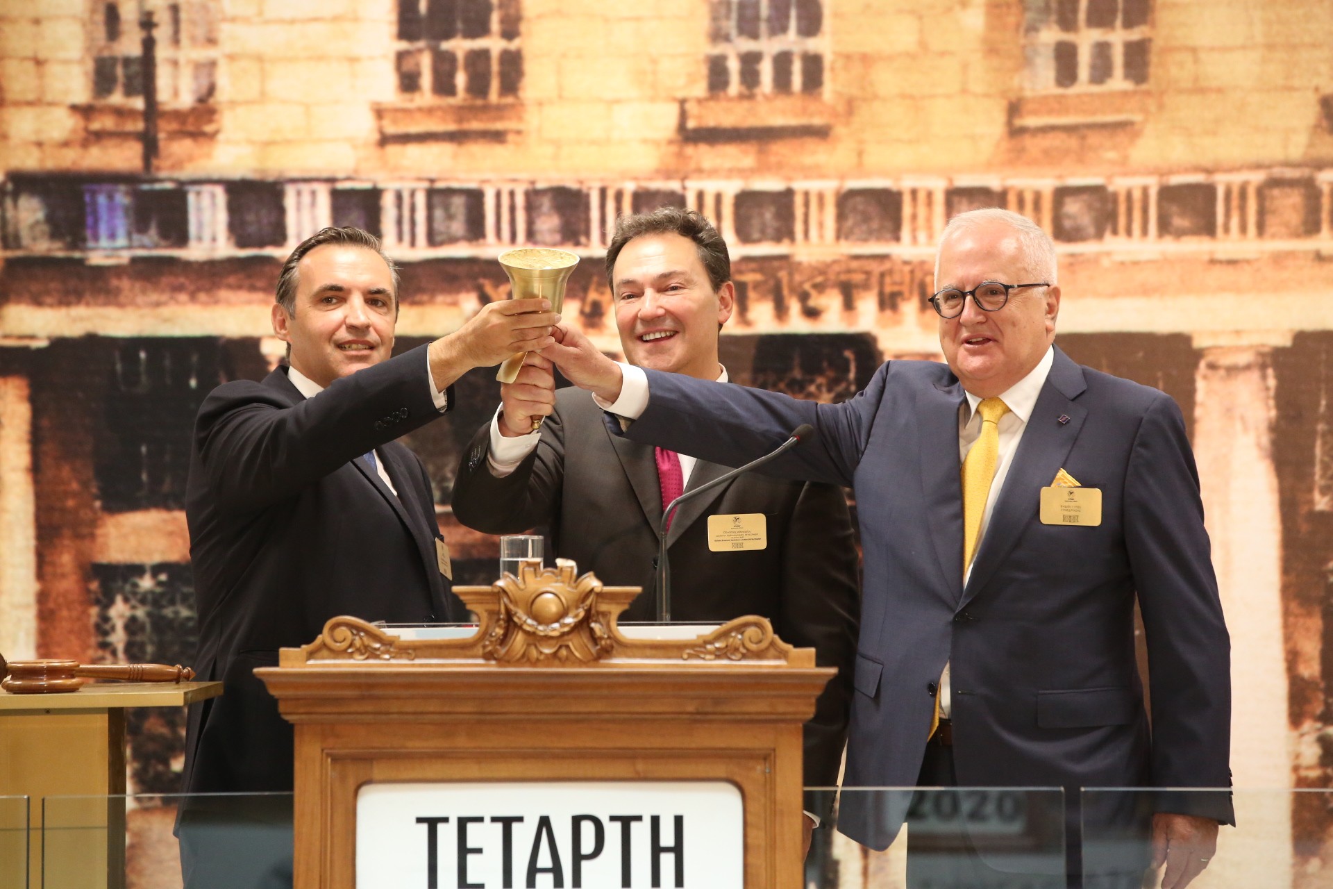 Lamda Development: Το καμπανάκι του ΧΑ χτύπησε ο CEO της εταιρείας Οδυσσέας Αθανασίου