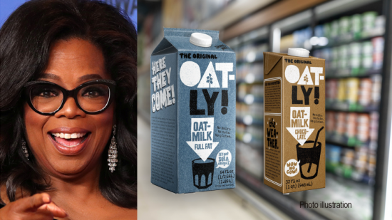 Η Όπρα Γουίνφρεϊ  και ο Jay-Z επενδύουν στο φυτικό γάλα της Oatly