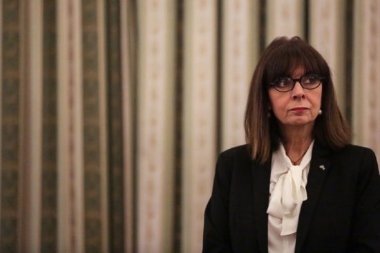 Συνάντηση Σακελλαροπούλου – Σχοινά στο Προεδρικό Μέγαρο