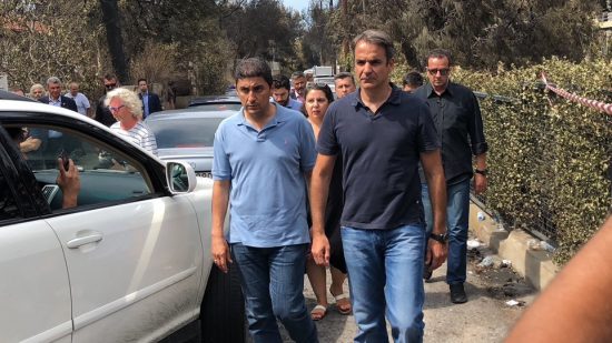 Επίσκεψη Μητσοτάκη στο Μάτι