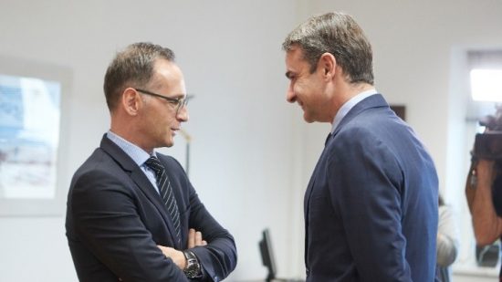 Συνάντηση Κυριάκου Μητσοτάκη – Χάϊκο Μάας